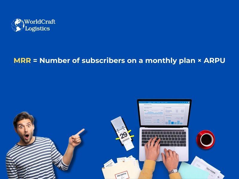 MRR = Number of subscribers on a monthly plan × ARPU