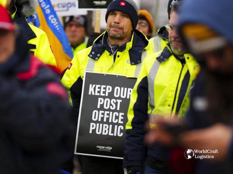 Canada Post Strike Images Highlight Ongoing Delivery Delays