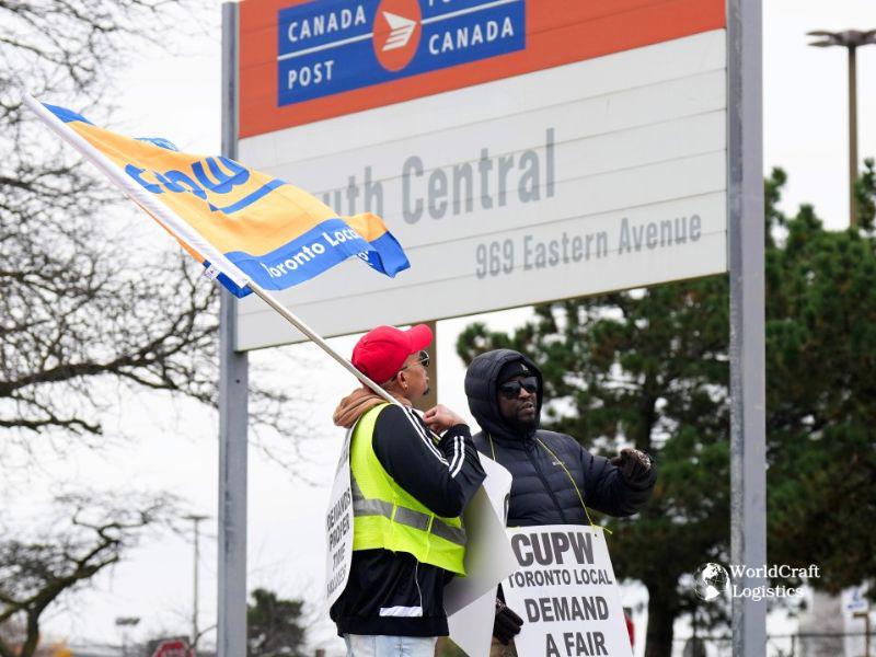 Canada Post Strike Images: Delays and Challenges Uncovered