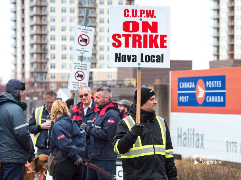 Canada Post Strike Images Capture Nationwide Delivery Struggles