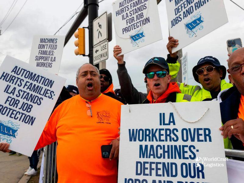 ILA-USMX Port Strike: East and Gulf Coast Ports Affected