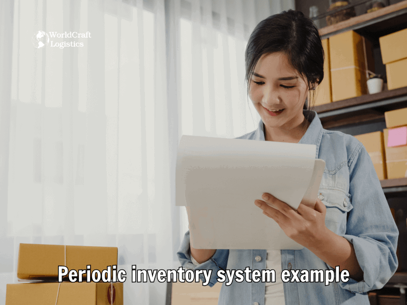 Periodic inventory system example​
