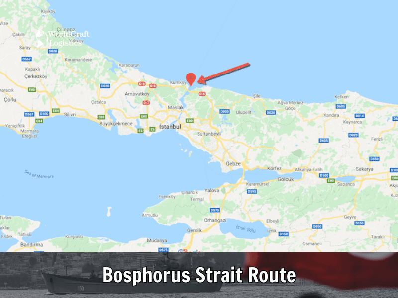 Bosphorus Strait Route