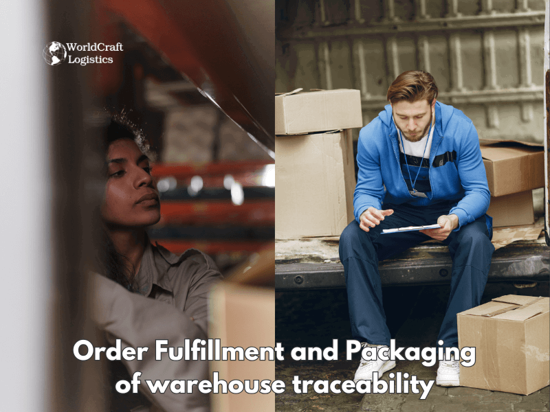 Order Fulfillment and Packaging of warehouse traceability