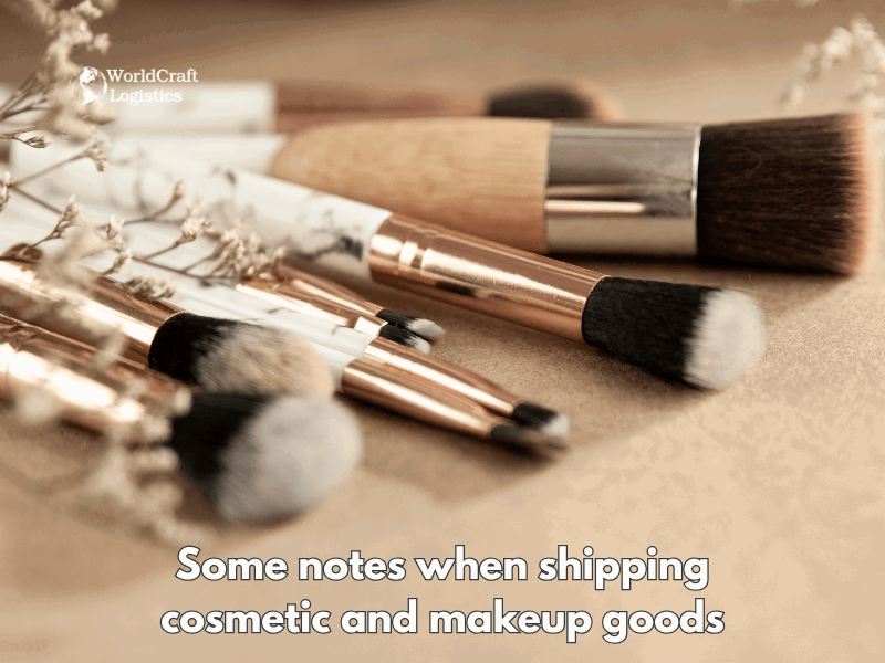 Some notes when shipping cosmetic and makeup goods