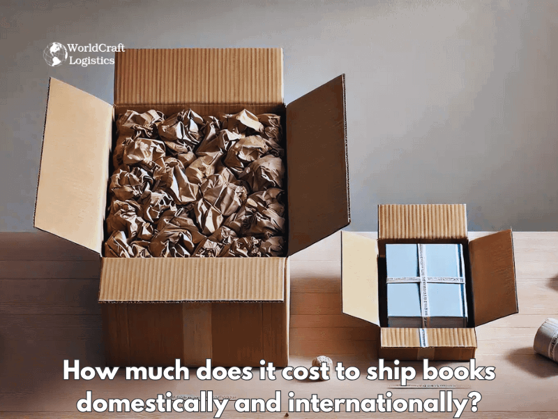 How much does it cost to ship books domestically and internationally?
