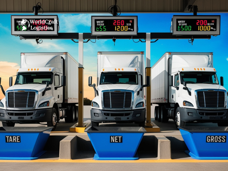How to Calculate Tare Weight, Net and Gross Weight in Freight Transport