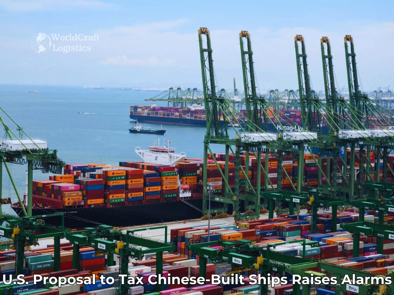 U.S. Proposal to Tax Chinese-Built Ships Raises Alarms