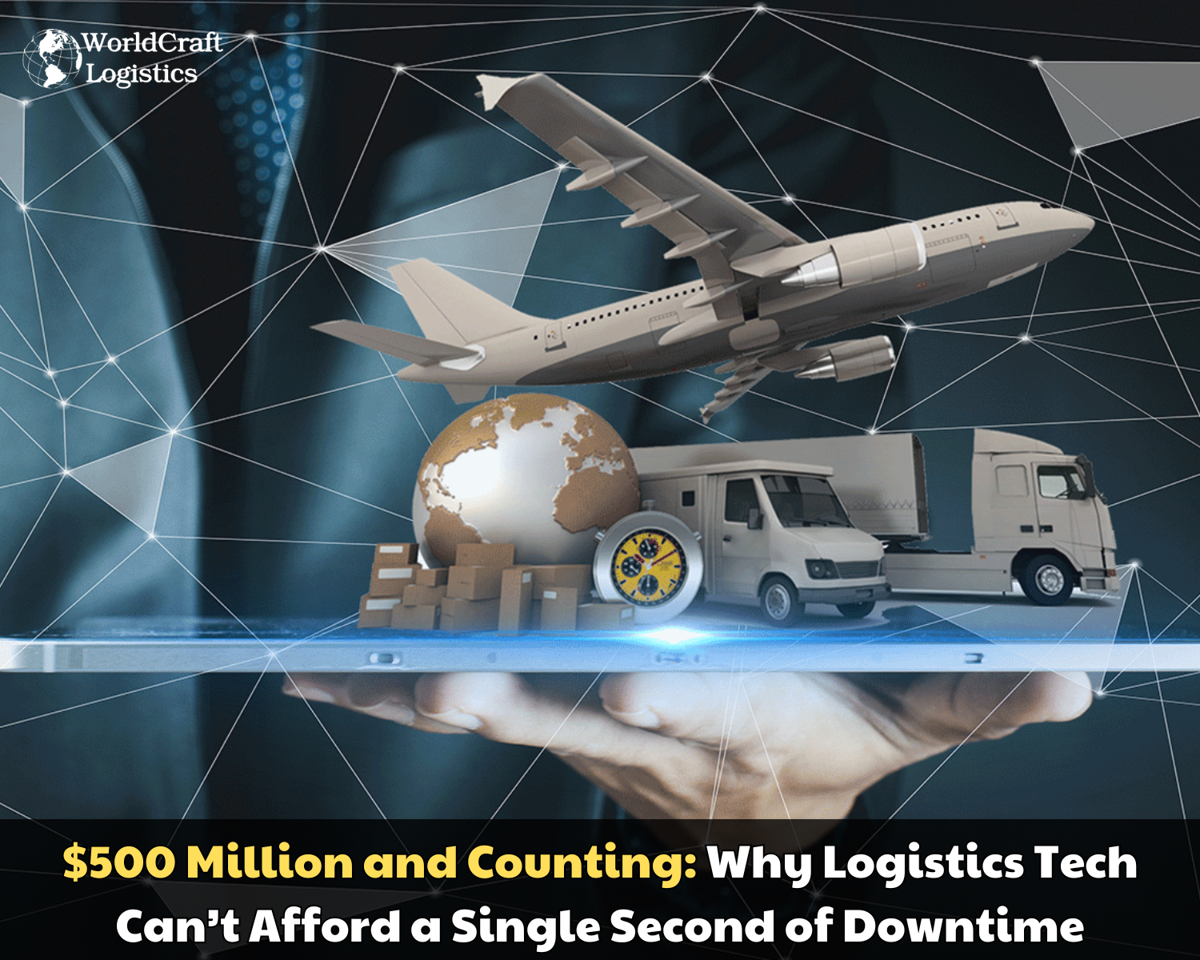 Why Logistics Tech Can’t Afford a Single Second of Downtime