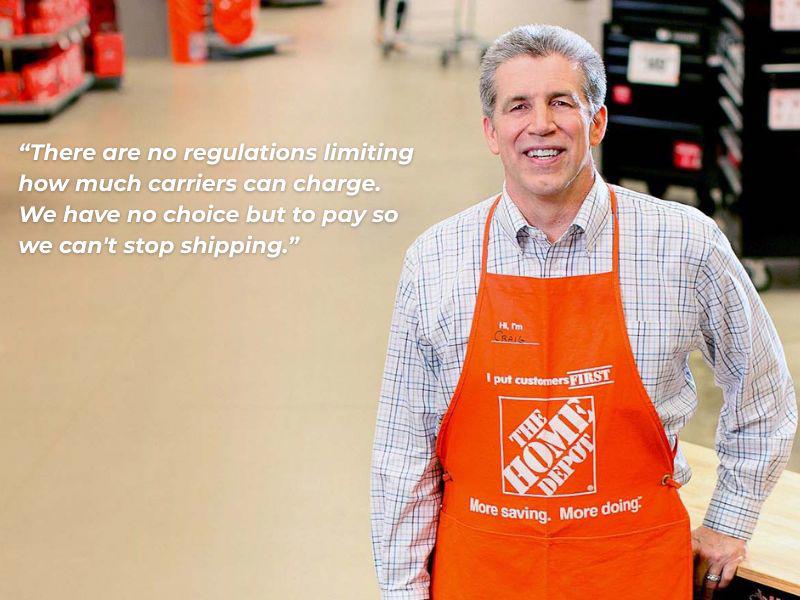 Small Businesses Feel the Pressure -Foreman - CEO of The Home Depot