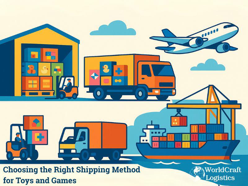 Choosing the Right Shipping Method for Toys and Games