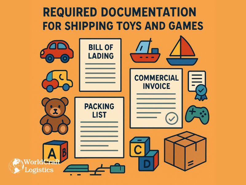 Required Documentation for Shipping Toys and Games
