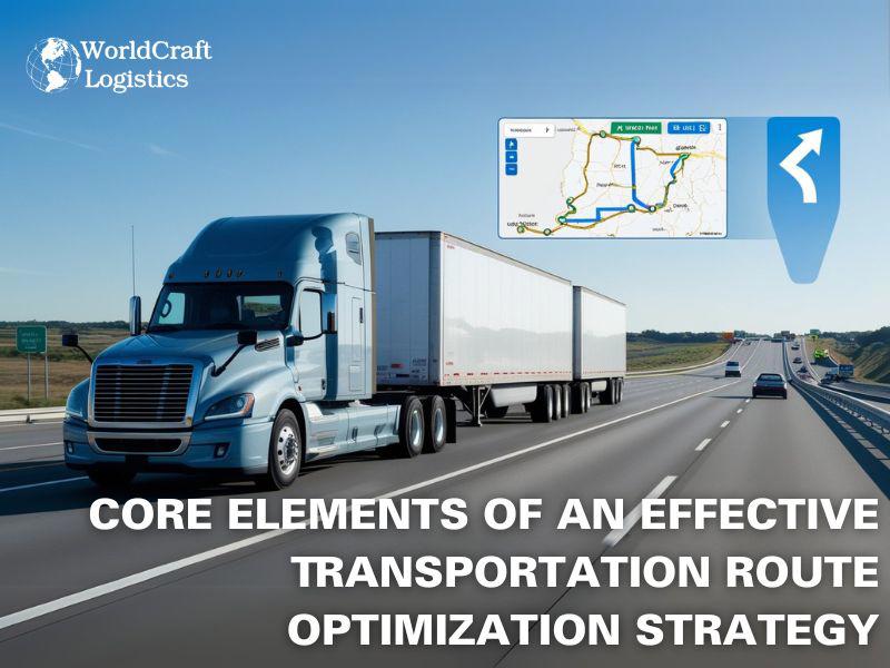 Core Elements of an Effective Transportation Route Optimization Strategy