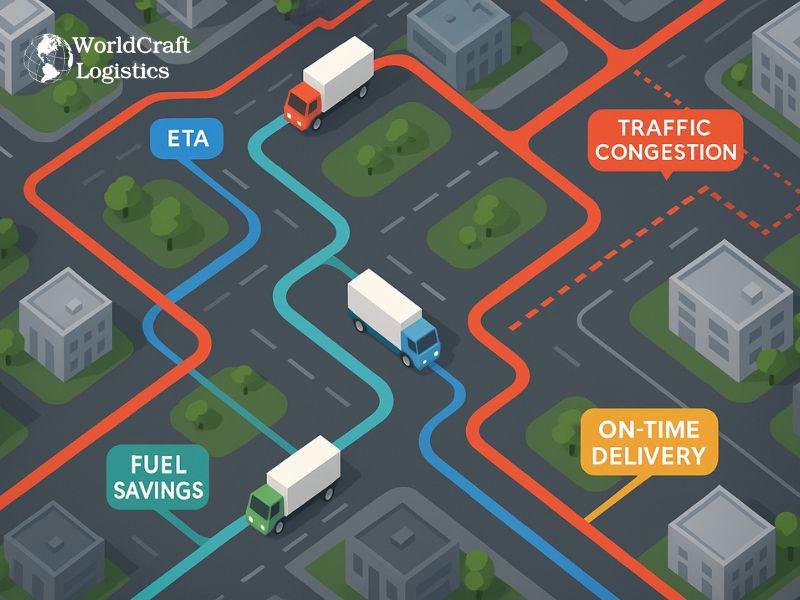 Transportation Route Optimization Example in Real Life