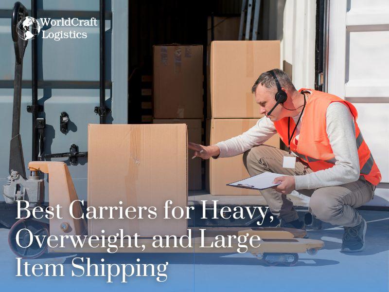 Best Carriers for Heavy, Overweight, and Large Item Shipping