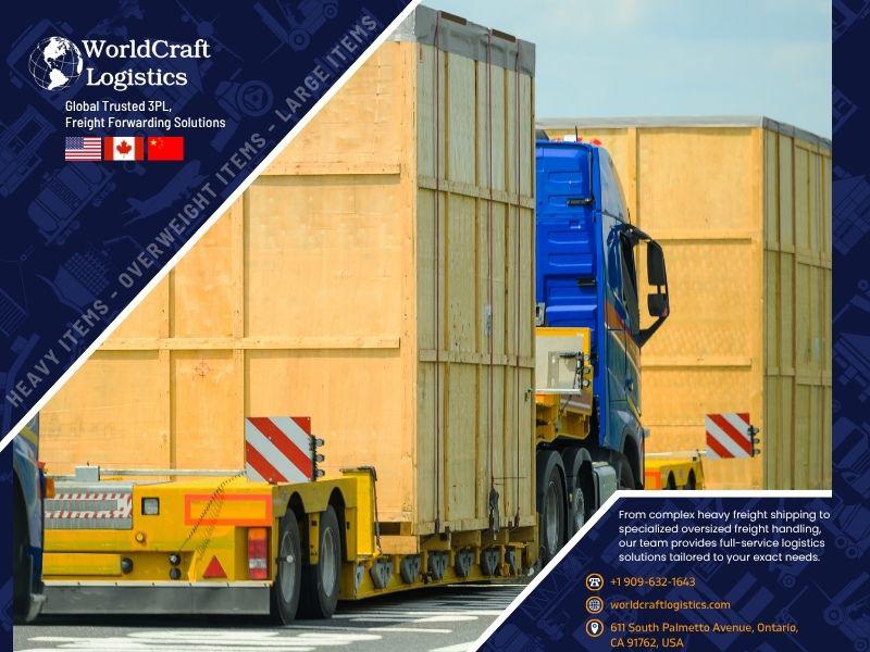 Simplify Your Heavy, Overweight, and Large Item Shipping with Worldcraft Logistics