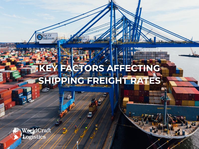 Key Factors Affecting Shipping Freight Rates