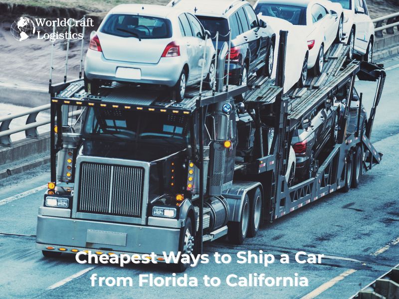 Cheapest Ways to Ship a Car from Florida to California