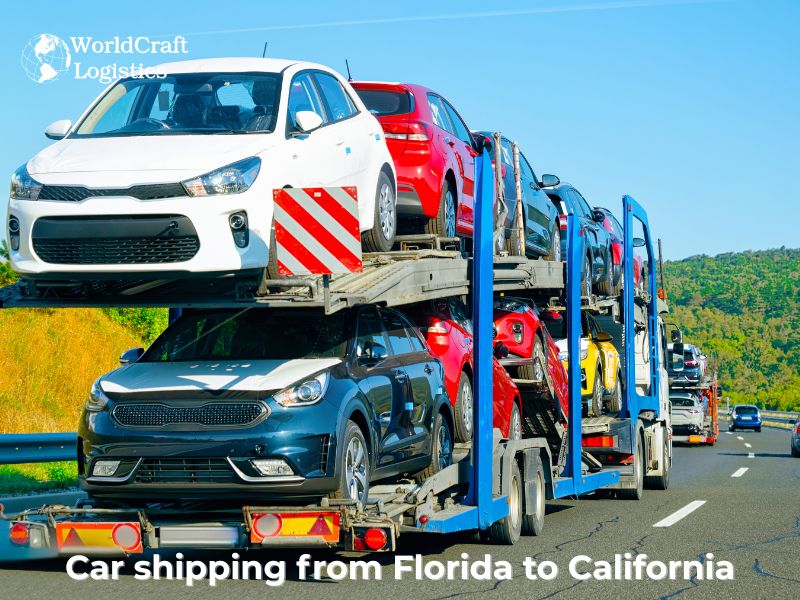 Car shipping from Florida to California