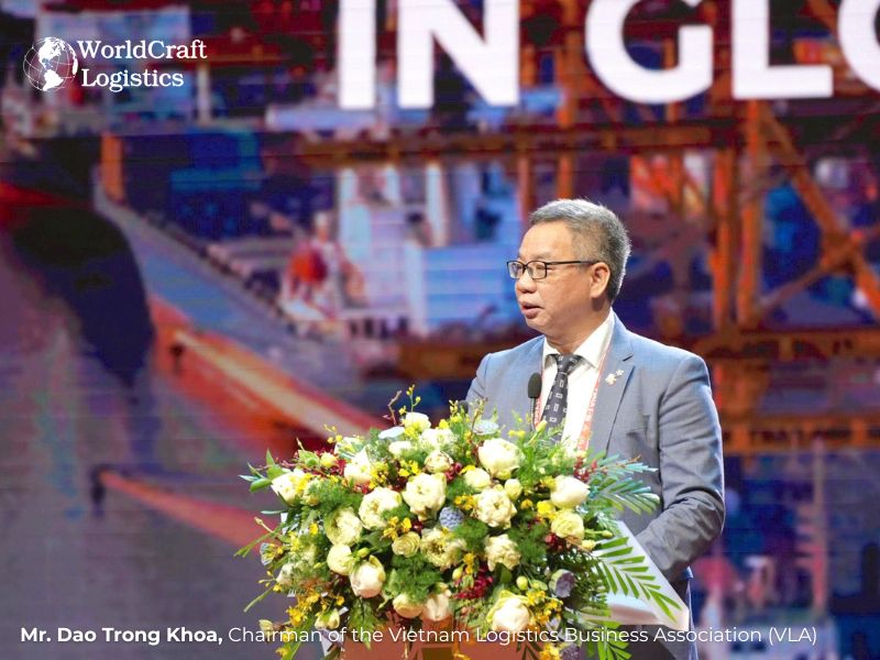 Mr. Dao Trong Khoa, Chairman of the Vietnam Logistics Business Association (VLA)