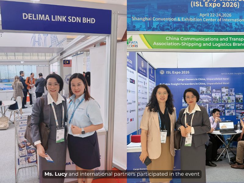 Ms. Lucy and international partners participated in the event FIATA 2025 World Congress