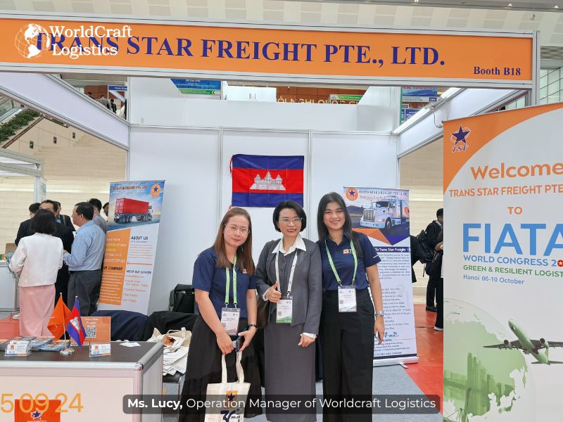 Ms. Lucy, Operation Manager of Worldcraft Logistics - FIATA 2025 World Congress