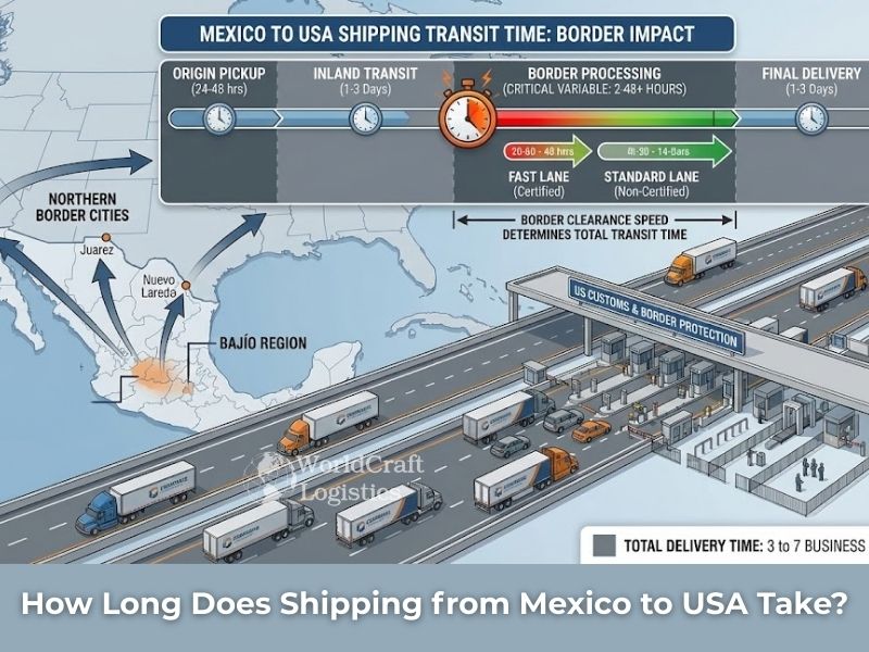 How Long Does Shipping from Mexico to USA Take?