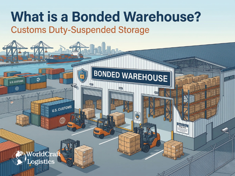 What is a Bonded Warehouse – Customs Bonded Storage for Imported Goods